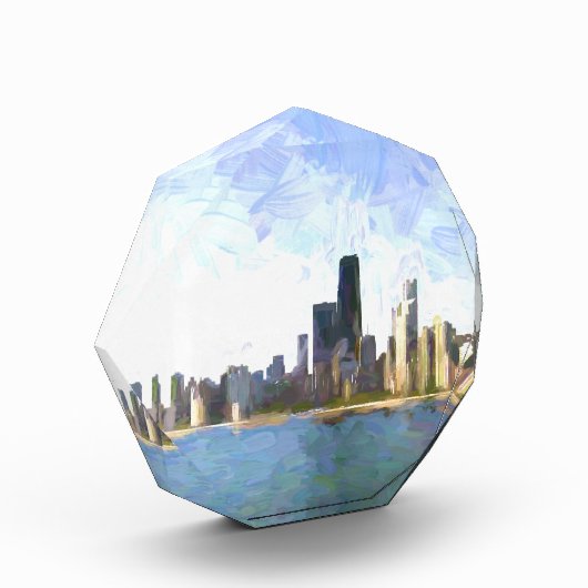 Bloc Photo Paint liquide de Chicago (Gauche)
