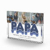 Bloc Photo Papa Man Myth Legend Photo Block (Droite)