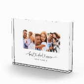 Bloc Photo papa mignon script moderne multi photo cadeau (Droite)