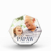 Bloc Photo Papaw Grandpa Année de création (Devant)