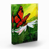 Bloc Photo Papillon monarque Majestic (Gauche)