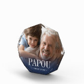 Bloc Photo Papou Grandpa Année de création (Droite)