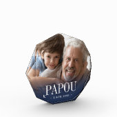 Bloc Photo Papou Grandpa Année de création (Gauche)