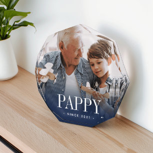 Bloc Photo Pappy Grandpa Année Créée