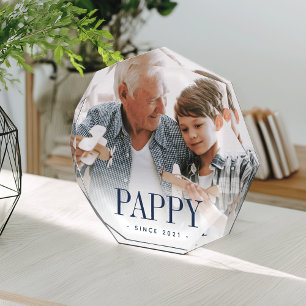 Bloc Photo Pappy Grandpa Année Créée