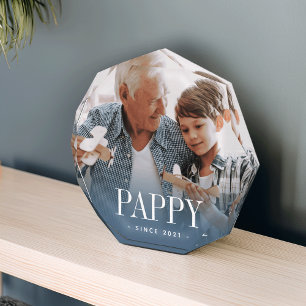 Bloc Photo Pappy Grandpa Année Créée