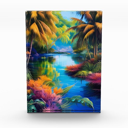 Bloc Photo Paradis tropical II (Devant)