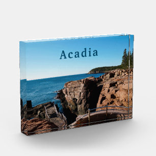 Bloc Photo Parc national Acadia Thunder Hole Maine