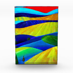 Bloc Photo Paysage de Rainbow Imaginaire Hills