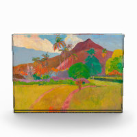 Paysage tahitien Paul Gauguin Post-impressionniste