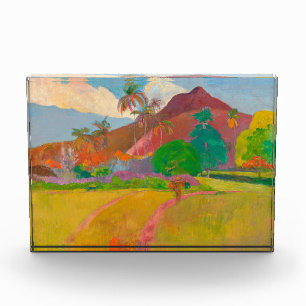 Bloc Photo Paysage tahitien Paul Gauguin Post-impressionniste