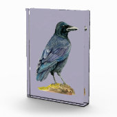 Bloc Photo Peinture d'aquarelle de corneille (Droite)