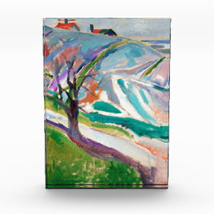 Bloc Photo Peinture paysagère Edward Munch