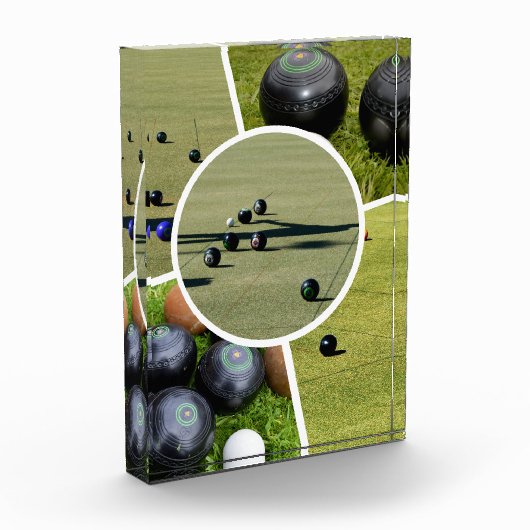 Bloc Photo Pelouse Bowls Five Photo Collage, Photoblock (Gauche)