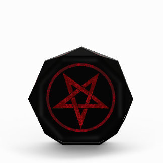 Bloc Photo Pentagram Red Devil