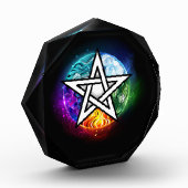 Bloc Photo pentagramme du Wiccan (Gauche)