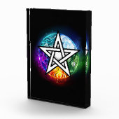 Bloc Photo pentagramme du Wiccan (Droite)