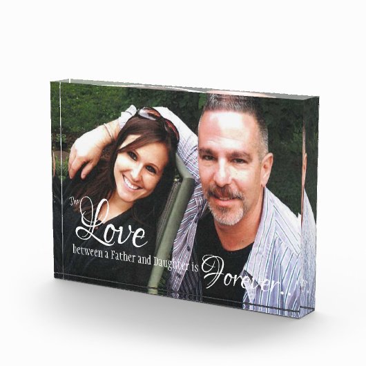 Bloc photo père et fille (Droite)