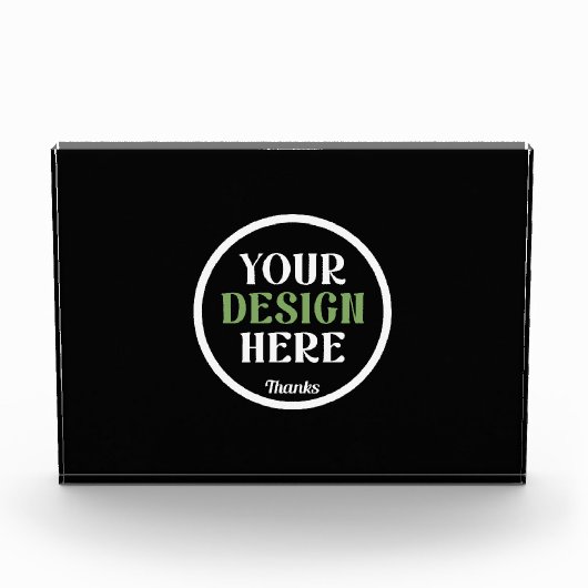 Bloc Photo Personalized, Elegant, Classic, Wedding Gifts (Devant)