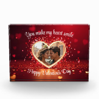 Bloc Photo Personalized Heart Photo Frame
