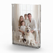 Bloc Photo Personalized Name Family Photo (Droite)