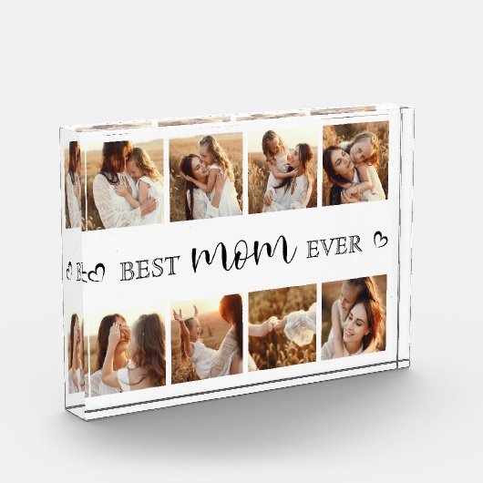 Bloc Photo Personalized Photo Grid Collage | Cute Keepsake (Gauche)