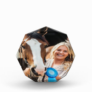 Bloc Photo Personnalisation de photo de cheval de concours de