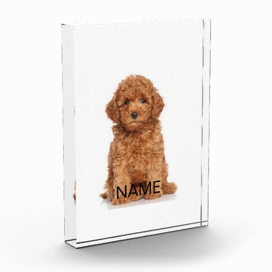 Bloc Photo Personnaliser personnalisation avec photo, nom blo (Gauche)