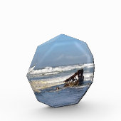 Bloc Photo Peter Iredale Shipwreck, Côte de l'Oregon (Gauche)