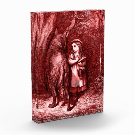 Bloc Photo Petit Chaperon rouge Petit Red Riding Hood (Gauche)