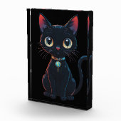 Bloc Photo Petit Chat Noir Effrayant (Droite)