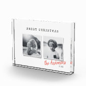 Bloc Photo Petit Noël moderne photo deux (Droite)