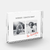 Bloc Photo Petit Noël moderne photo deux (Gauche)