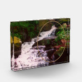 Bloc Photo Petite cascade de bois Peinture Ajouter votre (Gauche)