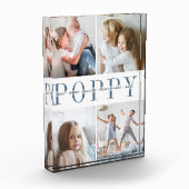 Bloc Photo Petits-enfants pops personnalisés (Gauche)