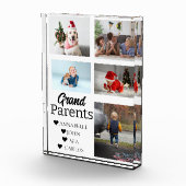 Bloc Photo Petits-parents Petits-enfants 5 Photo Collage (Droite)
