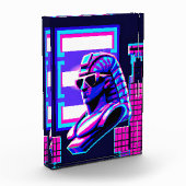 Bloc Photo Pharaon Synthwave (Gauche)
