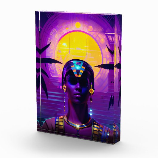Bloc Photo Pharaon Synthwave (Droite)