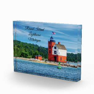 Bloc Photo Phare de Round Island