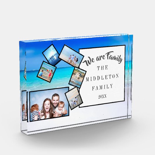 Bloc Photo Photo Collage Keepsaké Ocean Beach Nous sommes la (Gauche)