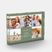 Bloc Photo Photo collage sage vert poule moderne mère jour (Gauche)