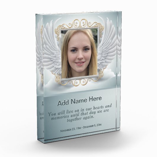 Bloc Photo Photo de Angel Wings Frame (Gauche)