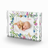 Bloc Photo Photo de bordure de fleurs sauvages  (Droite)