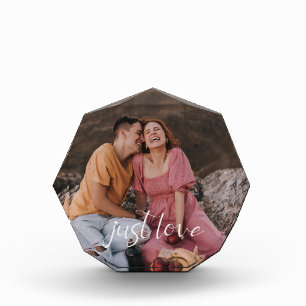 Bloc Photo Photo de couple cœur juste amour script