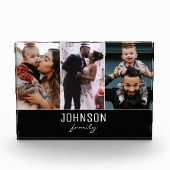 Bloc Photo Photo de famille verticale péronisée moderne (Devant)