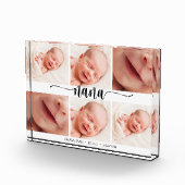 Bloc Photo Photo de la Fête des Mères de Nana Collage Photo B (Droite)