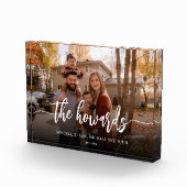 Bloc Photo Photo de script de pinceau élégant (Droite)