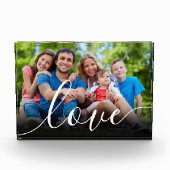 Bloc Photo Photo Favorite Élégant Script moderne amour (Devant)