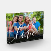 Bloc Photo Photo Favorite Élégant Script moderne amour (Gauche)