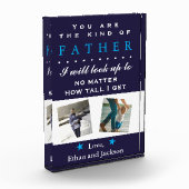 Bloc Photo Photo Fête des pères sentimentale Anniversaire Blo (Gauche)